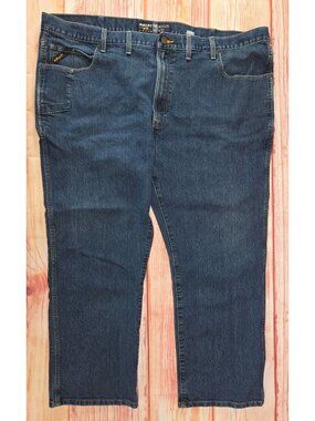 Ariat M4 Relaxed Boot Cut Jeans Men’s Size 50x30 Dark Wash Denim
